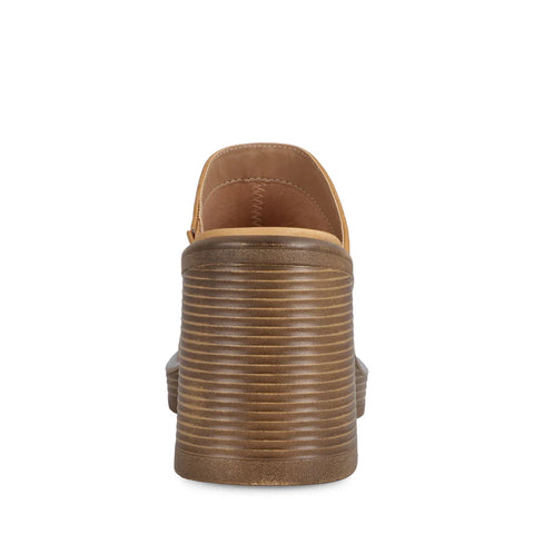 Steve Madden Women's Tan Leather Foresight Heels |Steve Madden In Lebanon