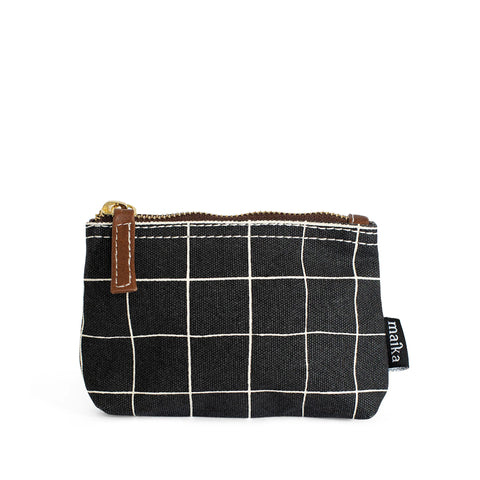 Maika Women's Dark Grey Travel Wallet | Maika In Lebanon