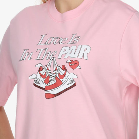 Nike Women's Light Pink Cotton Sportswear T-Shirt | Nike In Lebanon
