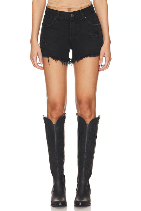 We The Free Women's Black Denim Cutoff Shorts | We The Free In Lebanon