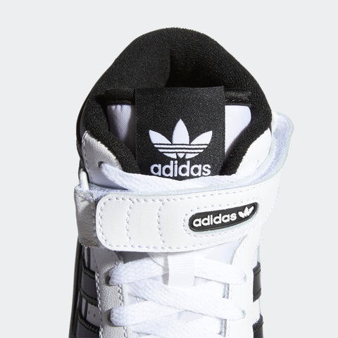 Adidas Women's White & Black Forum Mid J Sneakers | Adidas In Lebanon