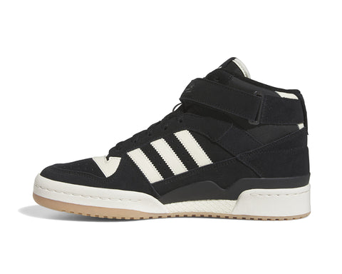 Adidas Men's Black & White Forum Mid Sneaker | Adidas In Lebanon