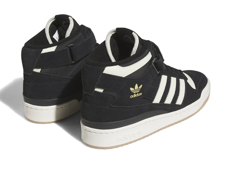 Adidas Men's Black & White Forum Mid Sneaker | Adidas In Lebanon