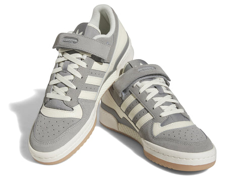 Adidas Men's Grey & White Forum Low Sneaker | Adidas In Lebanon