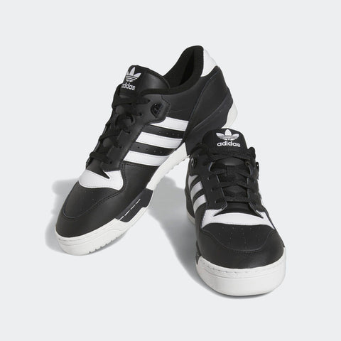 Adidas Men's Black & White Rivalry Low Sneakers | Adidas In Lebanon