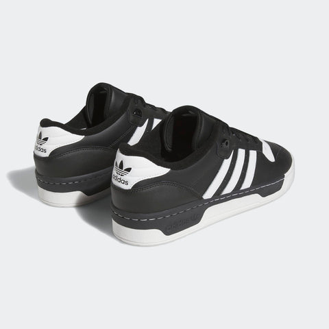Adidas Men's Black & White Rivalry Low Sneakers | Adidas In Lebanon