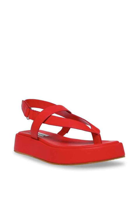 Steve Madden Women's Fire Red Big Time Sandals | Steve Madden in Lebanon