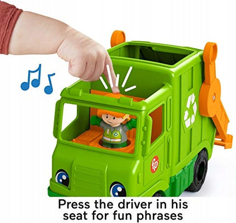Fisher-Price Little People Interactive Garbage Truck | Fisher-Price In Lebanon