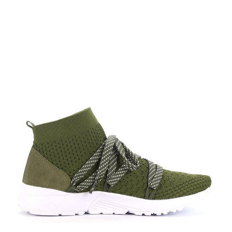 Asos Design Women's Dark Green Sneaker ANS776