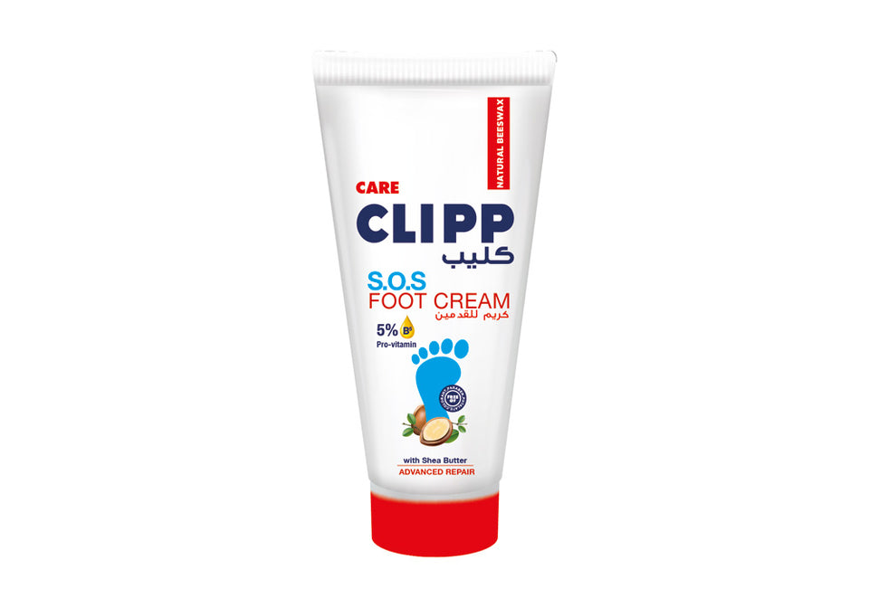 Clipp S.O.S. Foot Cream with Shea Butter 75ml | Clipp In Lebanon