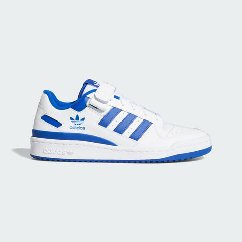 Adidas Men's White & Blue Forum Low Sneaker | Adidas In Lebanon