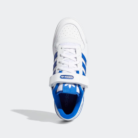 Adidas Men's White & Blue Forum Low Sneaker | Adidas In Lebanon