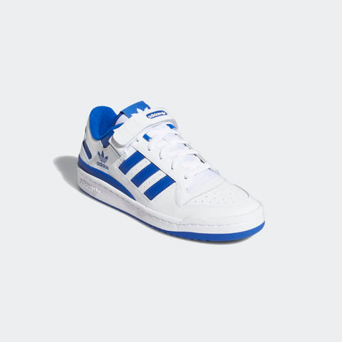 Adidas Men's White & Blue Forum Low Sneaker | Adidas In Lebanon