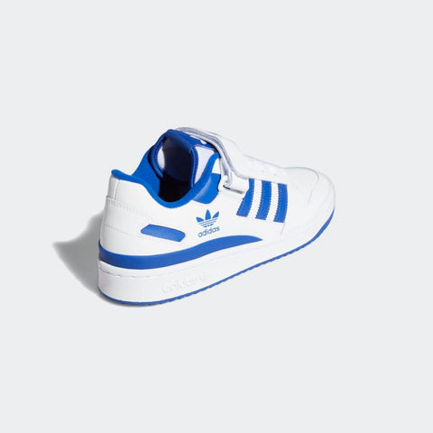 Adidas Men's White & Blue Forum Low Sneaker | Adidas In Lebanon