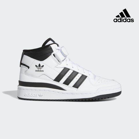 Adidas Unisex White & Black Forum Mid Sneakers | Adidas in Lebanon