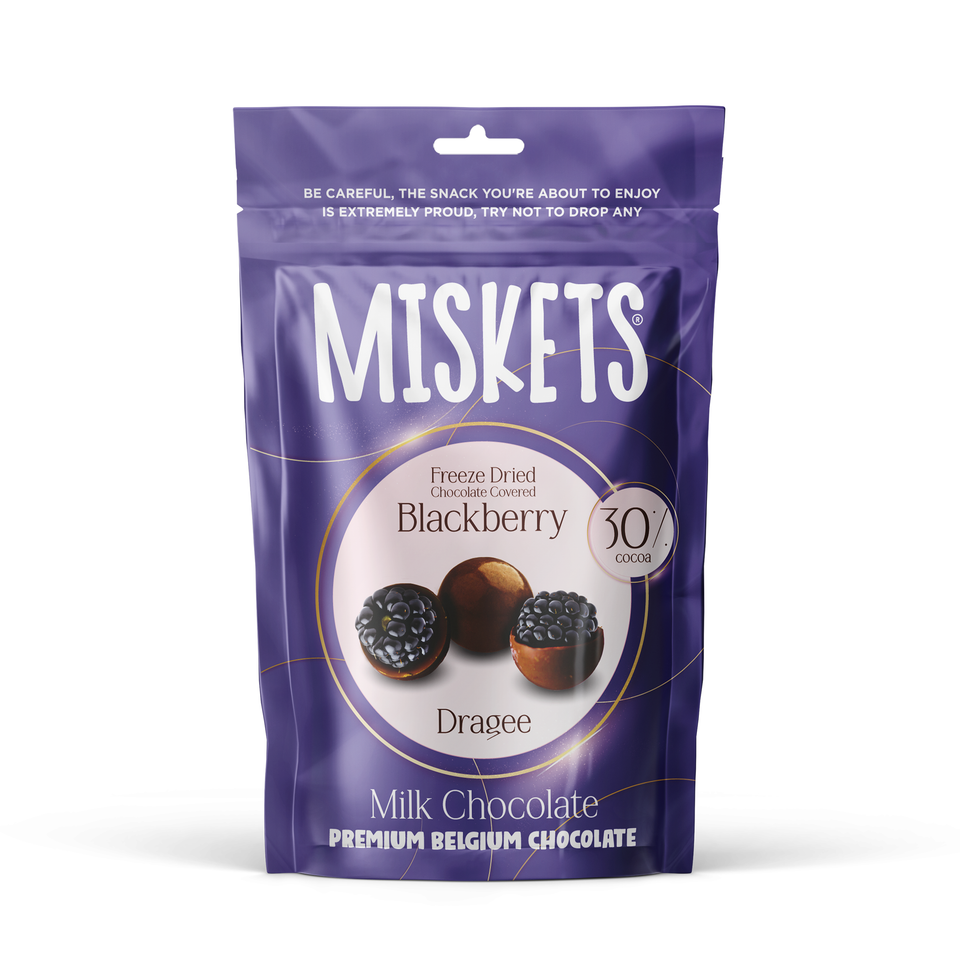 Miskets Freeze Dried Blackberry Milk Chocolate 80g | Miskets In Lebanon