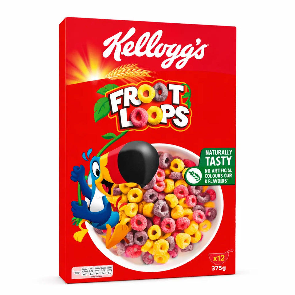 Kellogg's Froot Loops 375Gr |Kellogg's In Lebanon