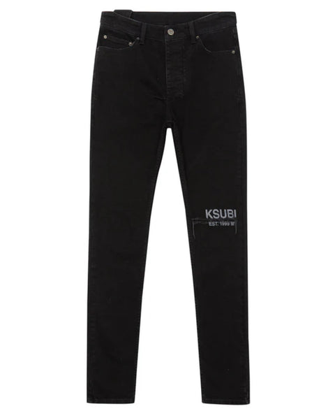 Ksubi Men's Black Chitch Laid Est Jeans | Ksubi In Lebanon