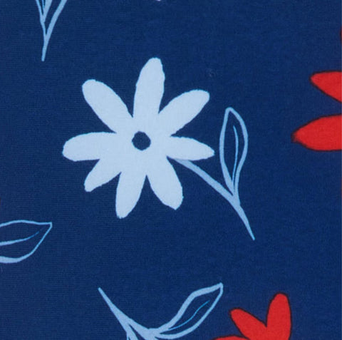 Carter's Just One You Baby Girl's Navy 4th of July Long Sleeve Floral Rash Guard Set | Carter's Just One You In Lebanon