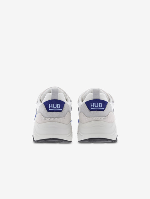 Hub Men's White Glide S43 Sneakers | Hub In Lebanon