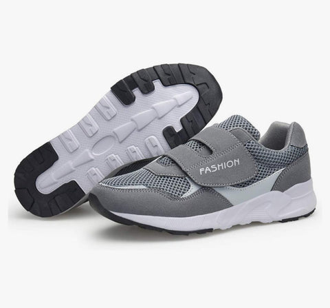 Leader Show Women's Grey Elderly Casual Comfort Walking Shoe | Leader Show In Lebanon