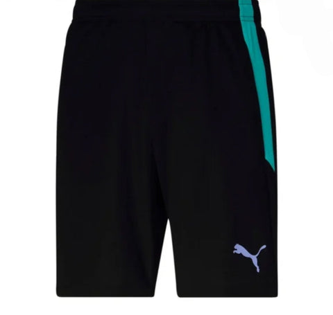 Puma Men's Black/Aqua teamLIGA Training Short | Puma In Lebanon