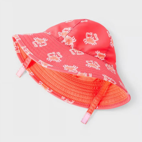 Cat & Jack Baby Boy's Orange Reversible Crab Swim Hat | Cat & Jack In Lebanon
