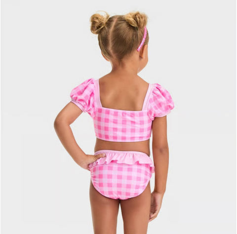 Barbie Girl's Pink 2pc Tankini Set | Barbie In Lebanon