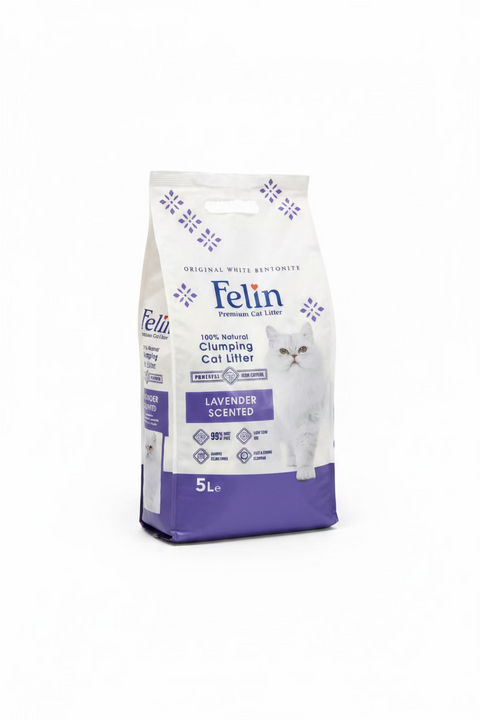 Felin Cat Litter Lavender Scenited 5L | Felin  In Lebanon
