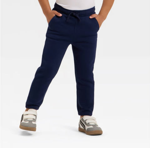 Cat & Jack Boy's Navy Fleece Jogger Pants | Cat & Jack In Lebanon