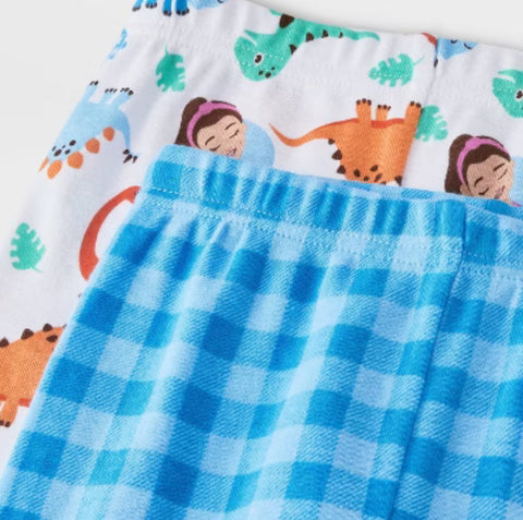 Ms. Rachel Baby Boy's Blue 4pc Snug Fit Cotton Pajama Set | Ms. Rachel In Lebanon