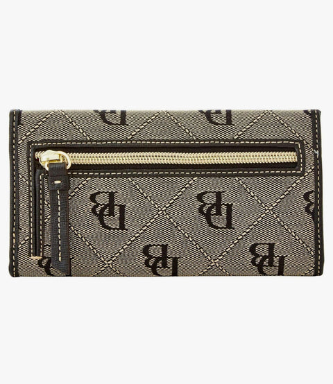 Dooney & Bourke Women's Black Signature Continental Wallet | Dooney & Bourke In Lebanon