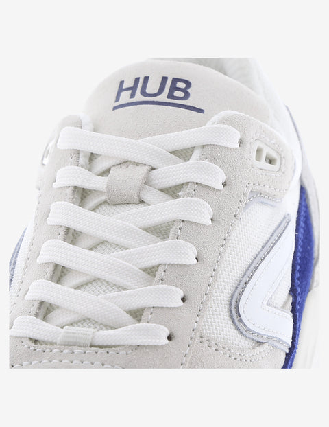 Hub Men's White Glide S43 Sneakers | Hub In Lebanon