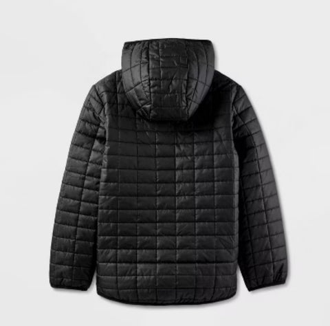 Cat & Jack Boy's Black Puffer Jacket | Cat & Jack In Lebanon