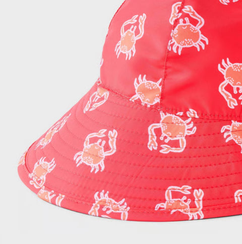 Cat & Jack Baby Boy's Orange Reversible Crab Swim Hat | Cat & Jack In Lebanon
