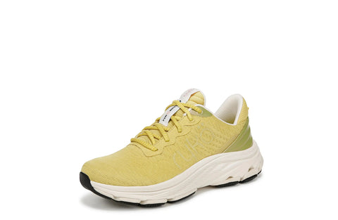 Ryka Women's Verdant Yellow Mesh Devotion X Max Walking Sneakers | Ryka In Lebanon