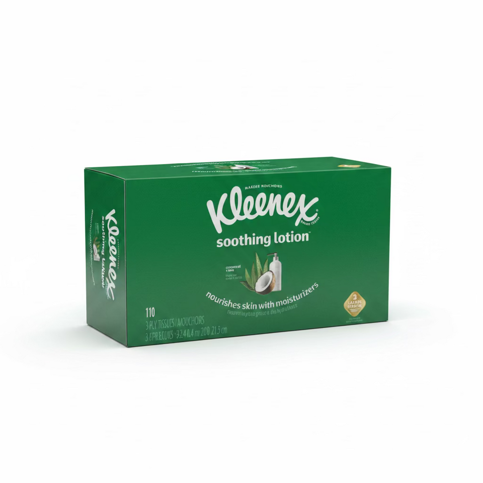 Kleenex Ultar Soft Smoothing Lotion 110 Sheet