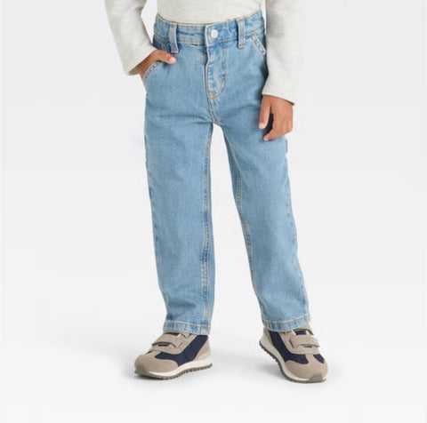 Cat & Jack Baby Boy's Medium Wash Denim Pants | Cat & Jack In Lebanon