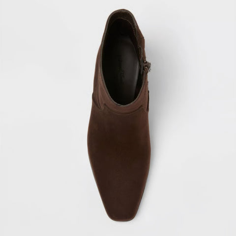 Universal Thread Women's Dark Brown Coral Boots with Memory Foam Insole | Universal Thread In Lebanon