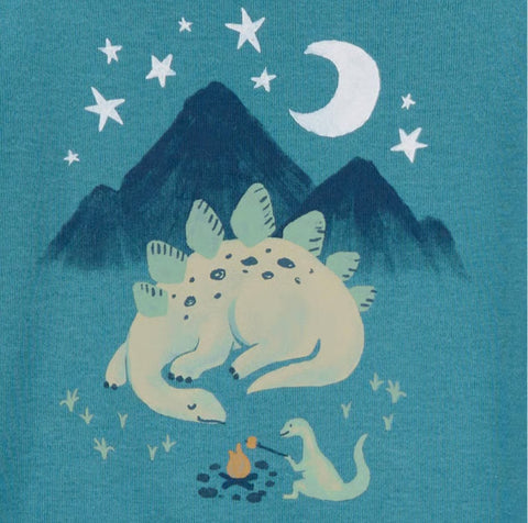 Carter's Just One You Boy's Teal/Light Blue/Navy 4pc Cotton Long Sleeve Dinosaur Pajama Set | Carter's Just One You In Lebanon