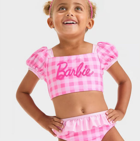 Barbie Girl's Pink 2pc Tankini Set | Barbie In Lebanon