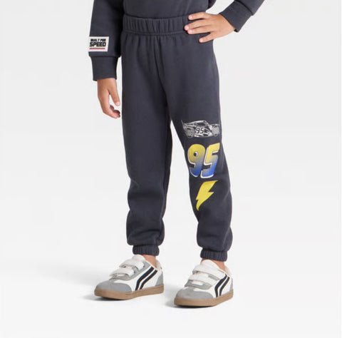 Disney Baby Boy's Navy 2pc Cars Lightning McQueen Racing Fleece Pullover and Bottom Set | Disney In Lebanon
