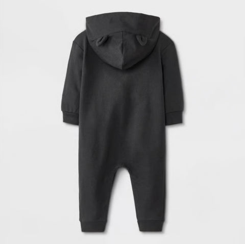 Cat & Jack Baby's Black Halloween Cat Hooded Romper | Cat & Jack In Lebanon