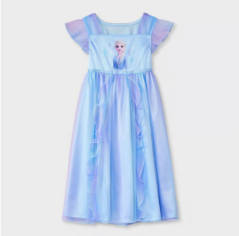 Disney Girl's Blue Frozen Elsa Dress | Disney In Lebanon