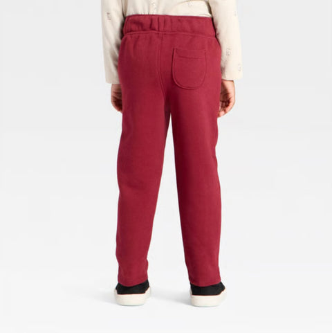 Cat & Jack Boy's Maroon Holiday Pintuck Pants | Cat & Jack In Lebanon