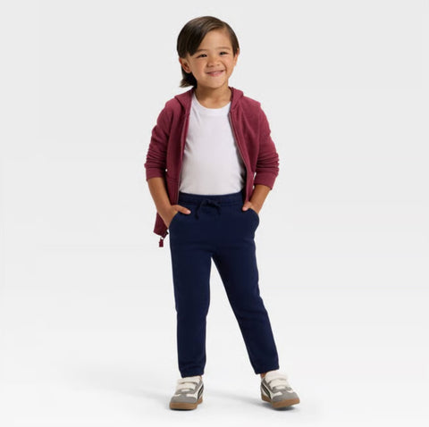 Cat & Jack Boy's Navy Fleece Jogger Pants | Cat & Jack In Lebanon