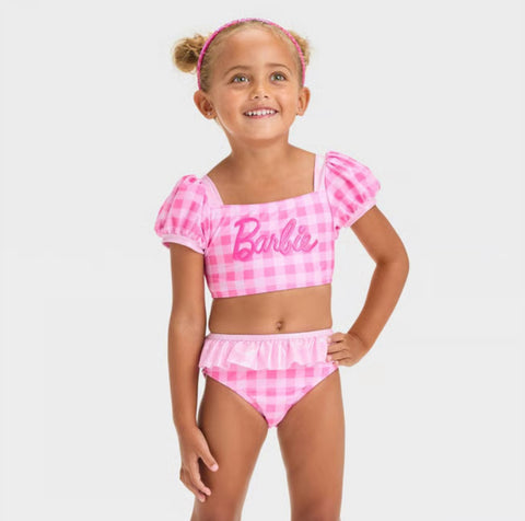 Barbie Girl's Pink 2pc Tankini Set | Barbie In Lebanon