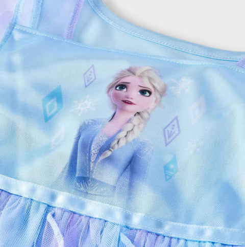 Disney Girl's Blue Frozen Elsa Dress | Disney In Lebanon