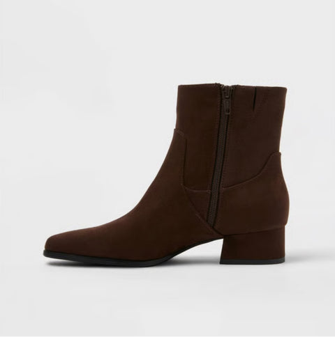 Universal Thread Women's Dark Brown Coral Boots with Memory Foam Insole | Universal Thread In Lebanon