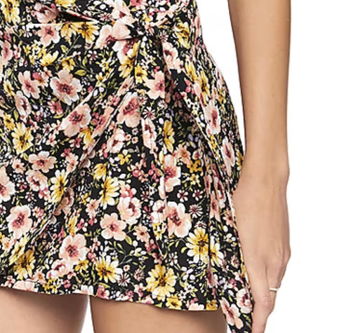 Forever 21 Women's Floral Mid Rise Wrap Skirt | Forever 21 In Lebanon